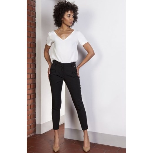 Spodnie cygaretki czarne SD115 ze sklepu intimiti.pl w kategorii Spodnie damskie - zdjęcie 187859515