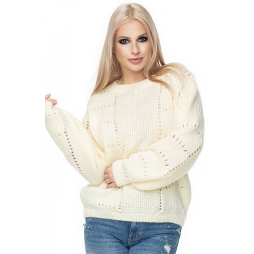 Puchaty sweter damski 30059 ze sklepu intimiti.pl w kategorii Swetry damskie - zdjęcie 187859585