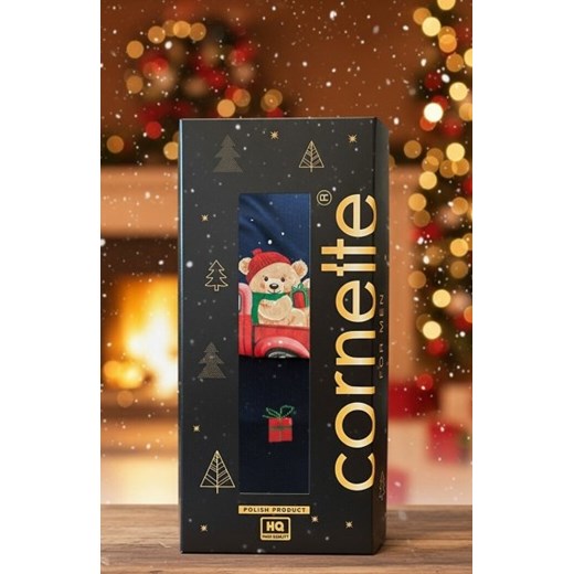 Cornette 914/01 Gift komplet świąteczny męski ze sklepu intimiti.pl w kategorii Majtki męskie - zdjęcie 187859686