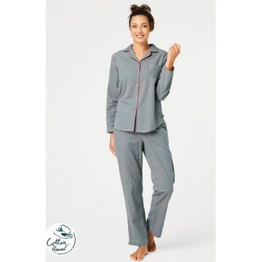 Key LNS 429 rozpinana piżama damska ze sklepu intimiti.pl w kategorii Piżamy damskie - zdjęcie 187860015