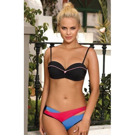 Marko Magnolia Nero-Ortensia Blu-Fresia M-584 kostium kąpielowy ze sklepu intimiti.pl w kategorii Stroje kąpielowe - zdjęcie 187860128