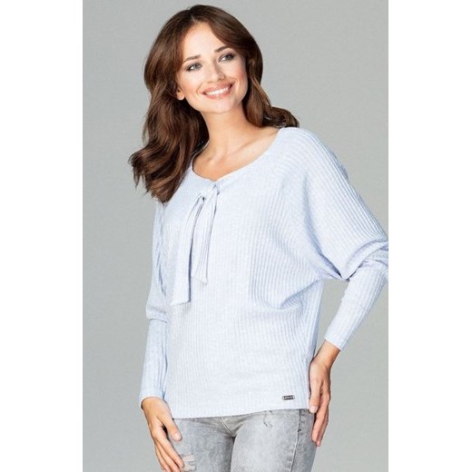 Lenitif K468 sweter błękitny ze sklepu intimiti.pl w kategorii Swetry damskie - zdjęcie 187860146