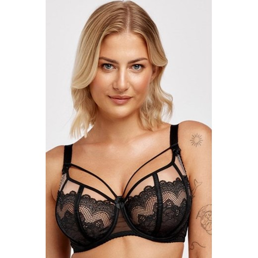 *Azal Otylia biustonosz miękki czarny ze sklepu intimiti.pl w kategorii Biustonosze - zdjęcie 187860817