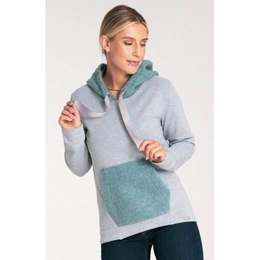 Figl M1045 miętowa bluza damska ze sklepu intimiti.pl w kategorii Bluzy damskie - zdjęcie 187860996