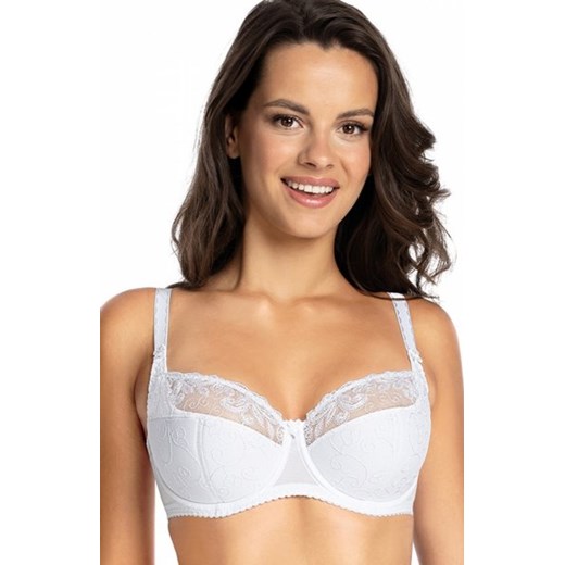*Gaia 899 Goldie biustonosz półusztywniany biały ze sklepu intimiti.pl w kategorii Biustonosze - zdjęcie 187861449