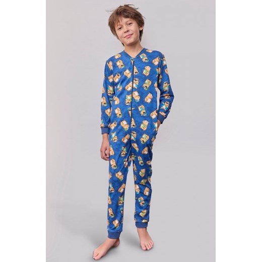 Cornette Young Boy 185/183 Capybara kombinezon chłopięcy ze sklepu intimiti.pl w kategorii Piżamy dziecięce - zdjęcie 187861627