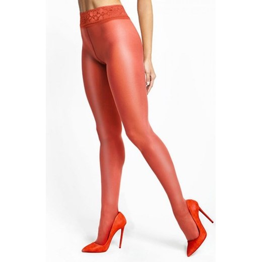 MissO P105 rajstopy czerwone ze sklepu intimiti.pl w kategorii Rajstopy - zdjęcie 187861688