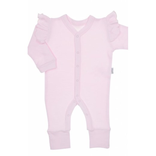 Bawełniany pajac dziewczęcy różowy ze sklepu intimiti.pl w kategorii Pajacyki - zdjęcie 187861759