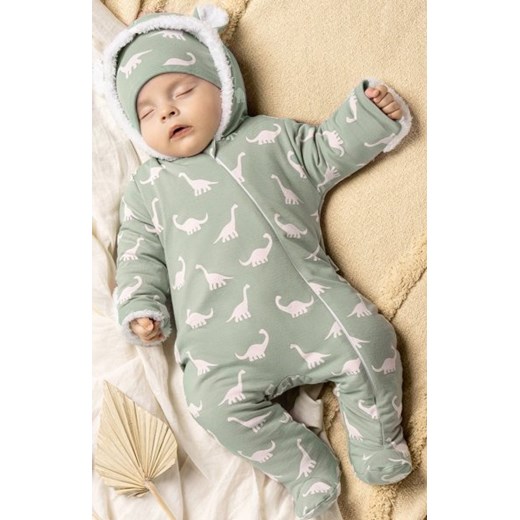 Pajac dresowy ocieplany z kapturem iwo ze sklepu intimiti.pl w kategorii Pajacyki - zdjęcie 187862725