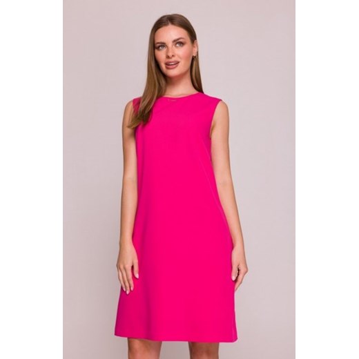 Stylove S408 sukienka bez rękawów różowa ze sklepu intimiti.pl w kategorii Sukienki - zdjęcie 187862988