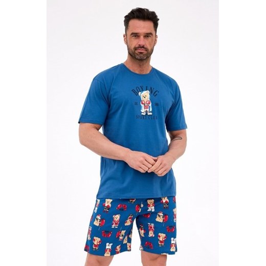 Cornette 326/296 Boxer piżama męska ze sklepu intimiti.pl w kategorii Piżamy męskie - zdjęcie 187863635