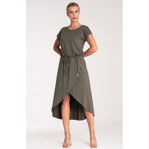 Figl M1041 oliwka sukienka damska ze sklepu intimiti.pl w kategorii Sukienki - zdjęcie 187863739