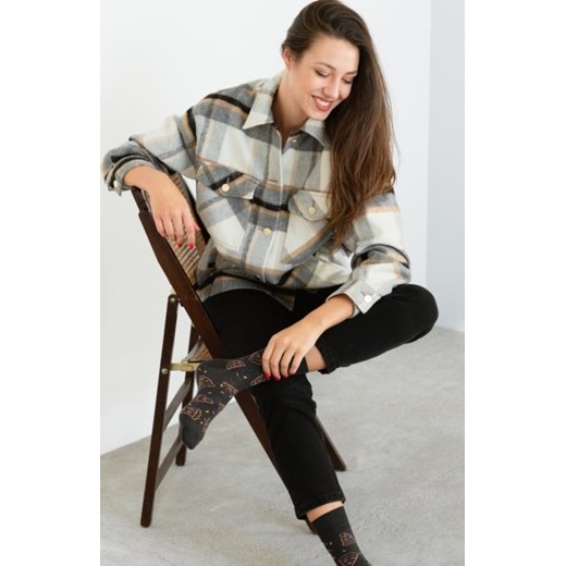 More Pizzas 078-167 skerpety damskie ze sklepu intimiti.pl w kategorii Skarpetki damskie - zdjęcie 187863748