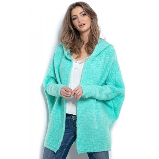 *Oversizowy sweter z kapturem F960 ze sklepu intimiti.pl w kategorii Swetry damskie - zdjęcie 187864006