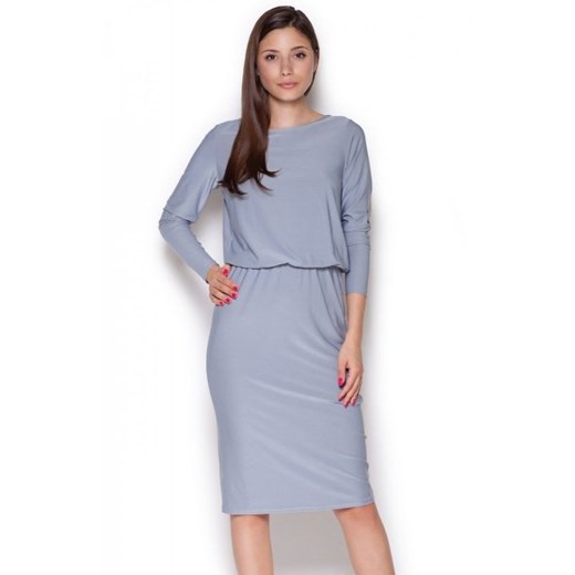 Figl M326 sukienka szara ze sklepu intimiti.pl w kategorii Sukienki - zdjęcie 187864019