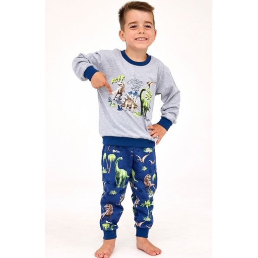 Cornette Kids Boy 593/163 Dinosaur piżama chłopięca ze sklepu intimiti.pl w kategorii Piżamy dziecięce - zdjęcie 187864328
