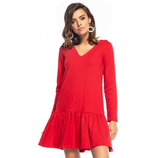 Tessita T355 sportowa sukienka z falbaną ze sklepu intimiti.pl w kategorii Sukienki - zdjęcie 187864579
