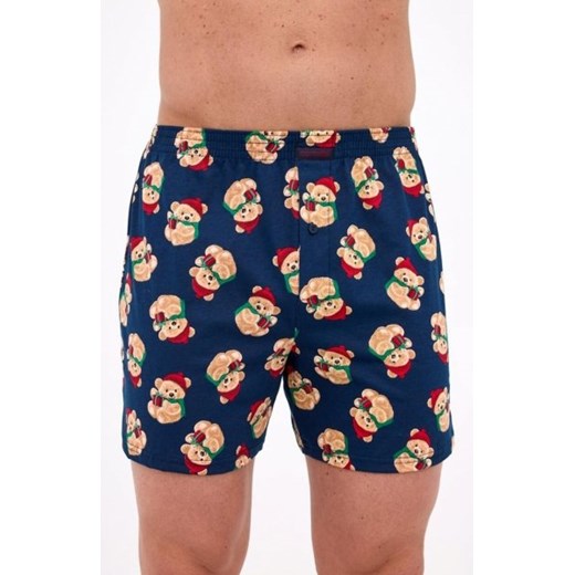 Cornette 016/24 Bears Christmas MAXI bokserki męskie ze sklepu intimiti.pl w kategorii Majtki męskie - zdjęcie 187864858