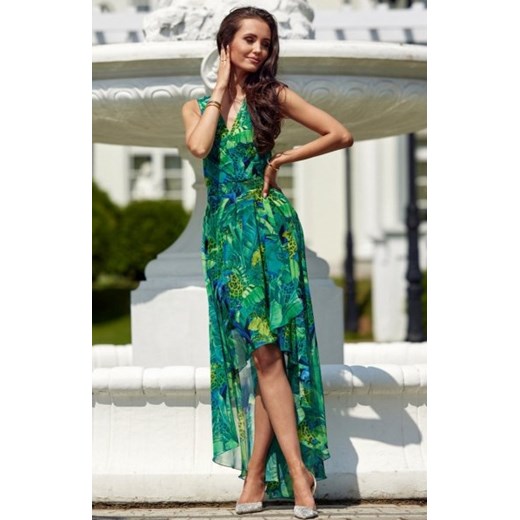 Roco sukienka z asymetrycznym przodem 401 30D ze sklepu intimiti.pl w kategorii Sukienki - zdjęcie 187865285