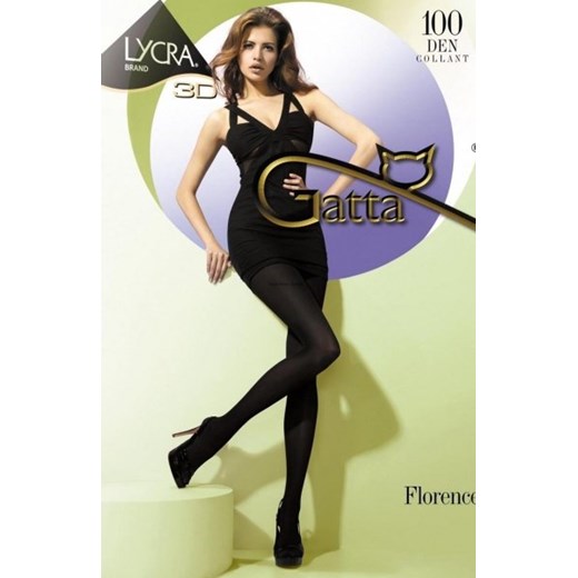 Gatta Florence 3D 100 den rajstopy ze sklepu intimiti.pl w kategorii Rajstopy - zdjęcie 187865399
