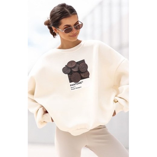 Oversizowa bluza damska Oreo ze sklepu intimiti.pl w kategorii Bluzy damskie - zdjęcie 187865489
