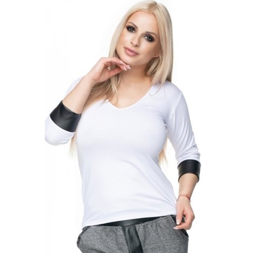 Bawełniana bluzka damska 0102 ze sklepu intimiti.pl w kategorii Bluzki damskie - zdjęcie 187865748