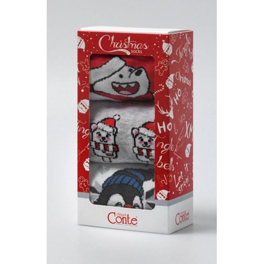 Zestaw świątecznych skarpet (3 pary) ze sklepu intimiti.pl w kategorii Skarpetki damskie - zdjęcie 187866267