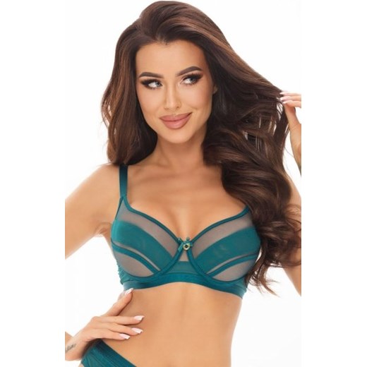 Axami V-11061 zielony biustonosz miękki ze sklepu intimiti.pl w kategorii Biustonosze - zdjęcie 187866539