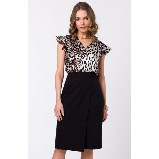 Stylove S343 czarna spódnica z wysokim stanem ze sklepu intimiti.pl w kategorii Spódnice - zdjęcie 187866766