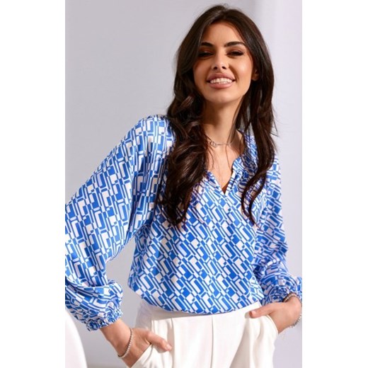 Bluzka damska oversizowa z długim rękawem E65 ze sklepu intimiti.pl w kategorii Bluzki damskie - zdjęcie 187866868