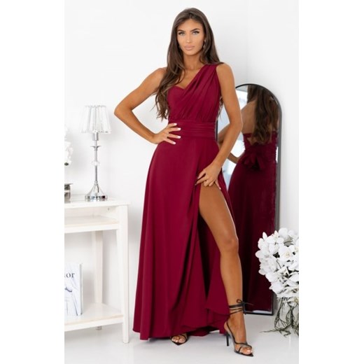 Duet Sharon wieczorowa długa sukienka wiązana góra w wielu stylach ze sklepu intimiti.pl w kategorii Sukienki - zdjęcie 187867278