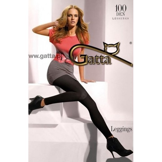 Gatta Microfibra MAXI legginsy ze sklepu intimiti.pl w kategorii Spodnie damskie - zdjęcie 187867536
