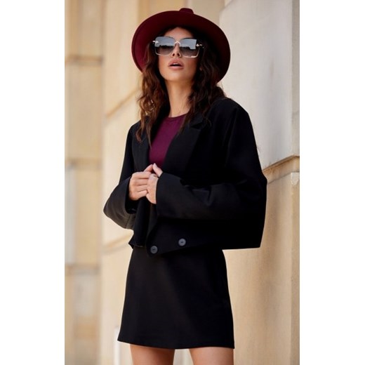 Gładka mini spódniczka Lille czarna ze sklepu intimiti.pl w kategorii Spódnice - zdjęcie 187867916