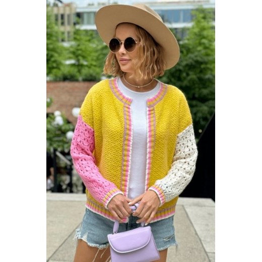 Krótki kardigan Alice cytrynka baby ze sklepu intimiti.pl w kategorii Swetry damskie - zdjęcie 187867968