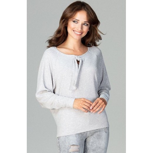 Lenitif K468 sweter szary ze sklepu intimiti.pl w kategorii Swetry damskie - zdjęcie 187868306