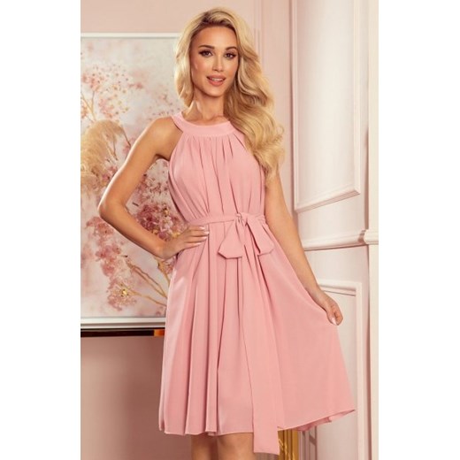 Numoco 350-2 ALIZEE szyfonowa sukienka z wiązaniem ze sklepu intimiti.pl w kategorii Sukienki - zdjęcie 187868479