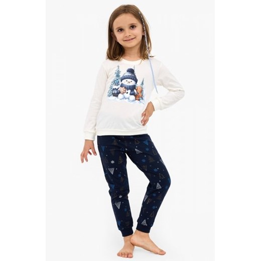 Cornette Kids Girl 377/189 Snowy Day Christmas piżama dziewczęca ze sklepu intimiti.pl w kategorii Piżamy dziecięce - zdjęcie 187868499