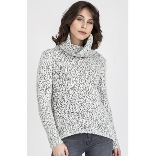 MKMSwetry Sweter Nicola SWE 103 Ecru ze sklepu intimiti.pl w kategorii Swetry damskie - zdjęcie 187868899