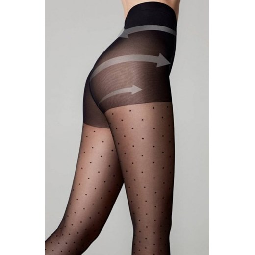 Wyszczuplające rajstopy DOTS SLIM z wzorem kropek ze sklepu intimiti.pl w kategorii Rajstopy - zdjęcie 187869056