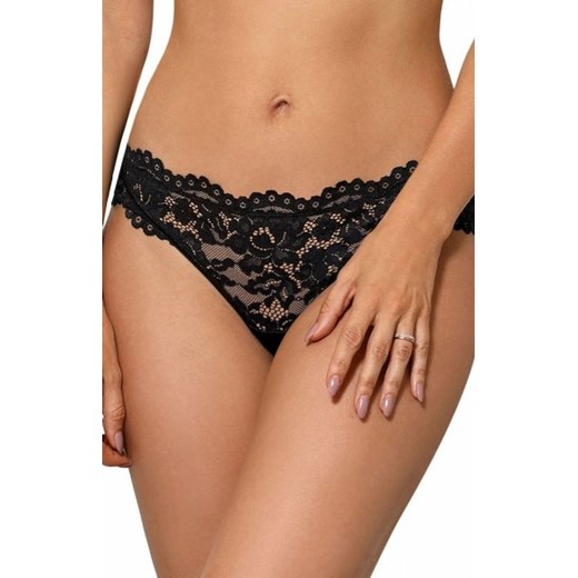Newia czarne stringi damskie ze sklepu intimiti.pl w kategorii Majtki damskie - zdjęcie 187869115