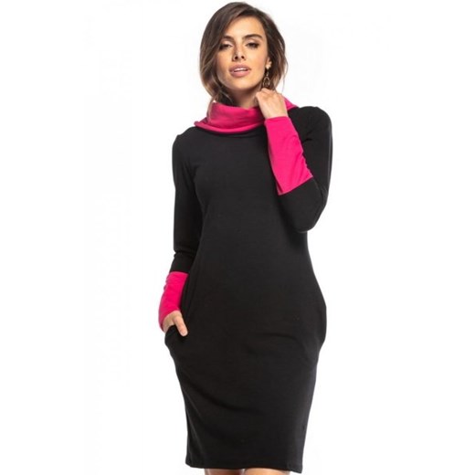 Tessita T360 dresowa sukienka midi ze sklepu intimiti.pl w kategorii Sukienki - zdjęcie 187869379