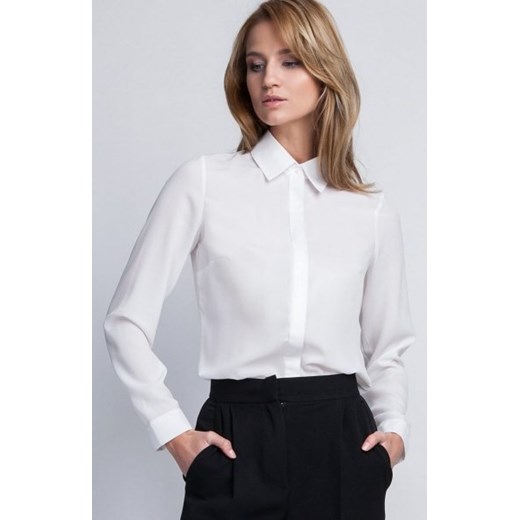 Lanti K101 koszula ecru ze sklepu intimiti.pl w kategorii Koszule damskie - zdjęcie 187869609