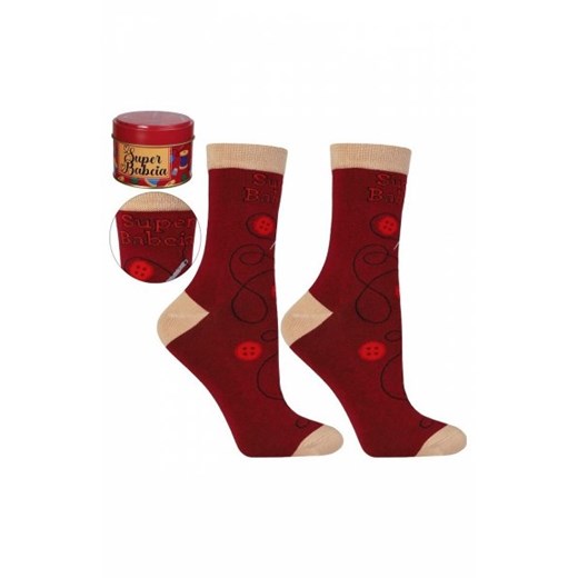 Moraj CSLB 600-001 Super Babcia skarpety damskie ze sklepu intimiti.pl w kategorii Skarpetki damskie - zdjęcie 187869866