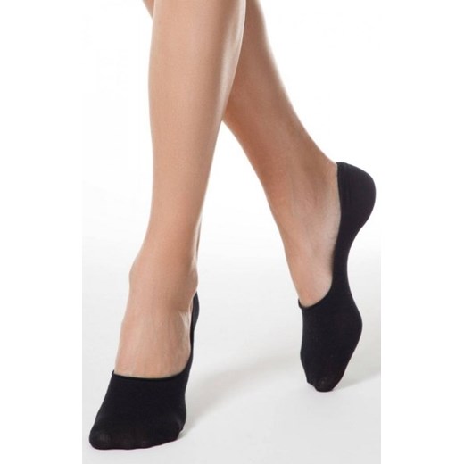 Conte bawełniane stopki damskie czarne ze sklepu intimiti.pl w kategorii Skarpetki damskie - zdjęcie 187869875