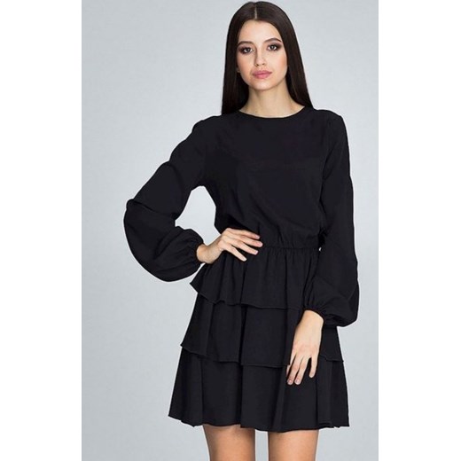 Figl M601 sukienka czarna ze sklepu intimiti.pl w kategorii Sukienki - zdjęcie 187870315
