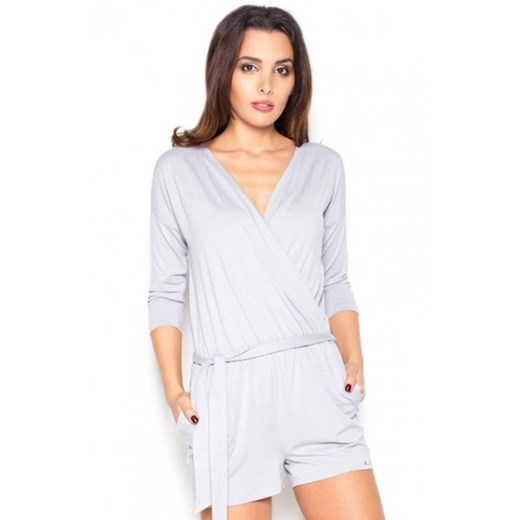 Katrus K374 kombinezon szary ze sklepu intimiti.pl w kategorii Kombinezony damskie - zdjęcie 187871246