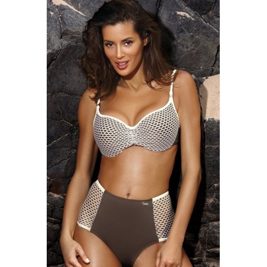 Marko Kostium kąpielowy Martha Dark Taupe M-477 (6) ze sklepu intimiti.pl w kategorii Stroje kąpielowe - zdjęcie 187871705