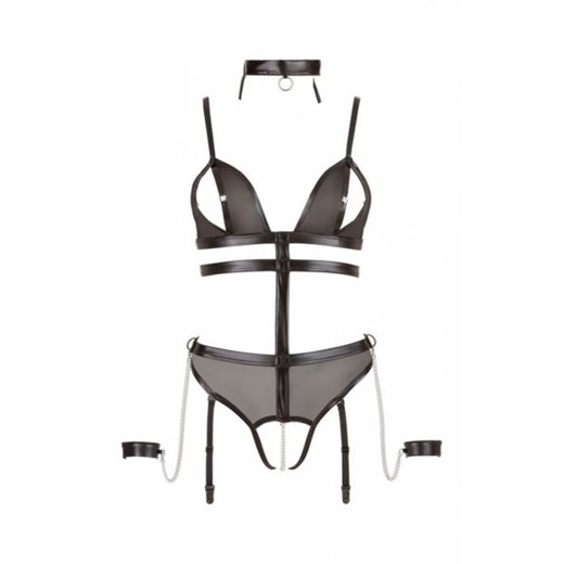 Cottelli Collection body z obrożą 2641488 ze sklepu intimiti.pl w kategorii Body damskie - zdjęcie 187871835