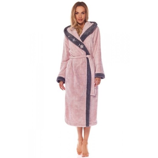 L&amp;L 9145 Hft długi 3XL szlafrok damski ze sklepu intimiti.pl w kategorii Szlafroki damskie - zdjęcie 187872307