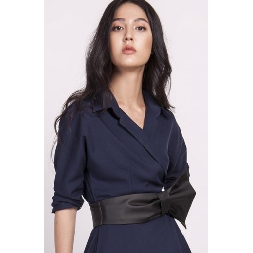 Pasek z miękkiej eko-skóry czarny ze sklepu intimiti.pl w kategorii Sukienki - zdjęcie 187872428